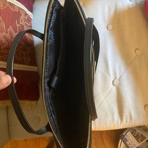 Black Kate Spade laptop bag